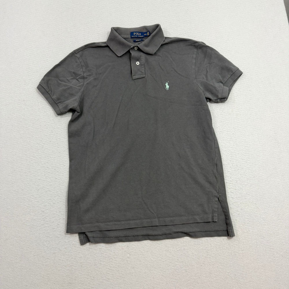 Polo Ralph Lauren Shirt Medium Polo Custom Fit Short Sleeve Pony Logo Cotton